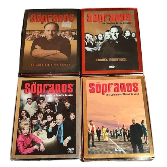 The Sopranos HBO Series | Complete Seasons 1 - 4, DVD's, Pre-owned - Picture 1 of 6